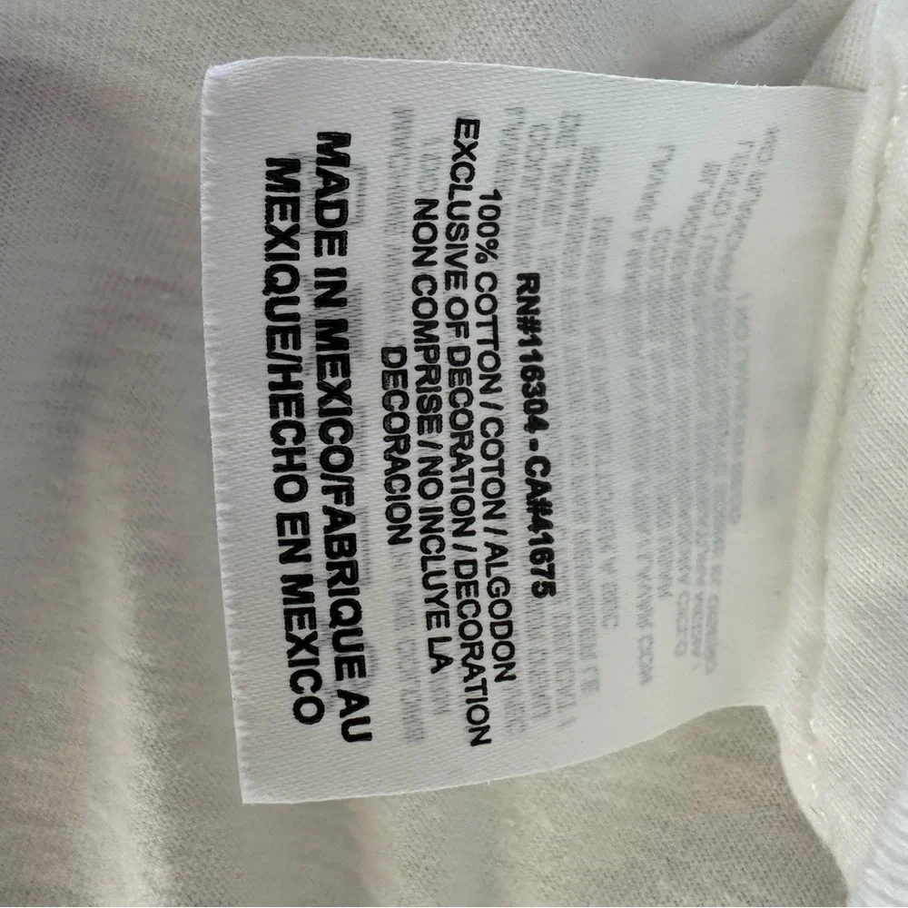 Converse White Short-Sleeve Tee with Colorful Bus Graphic size XS